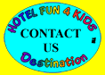 Click here to Contact Us, request Brochures of Hotels and Resorts, Ski Resorts, Family Attractions or to learn how to become a Hotel Fun 4 Kids Listing