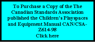 Click here to find out how to purchase the CSA Playspaces Standard