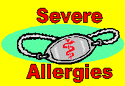 Click here to view tips on Severe Allergic Reactions